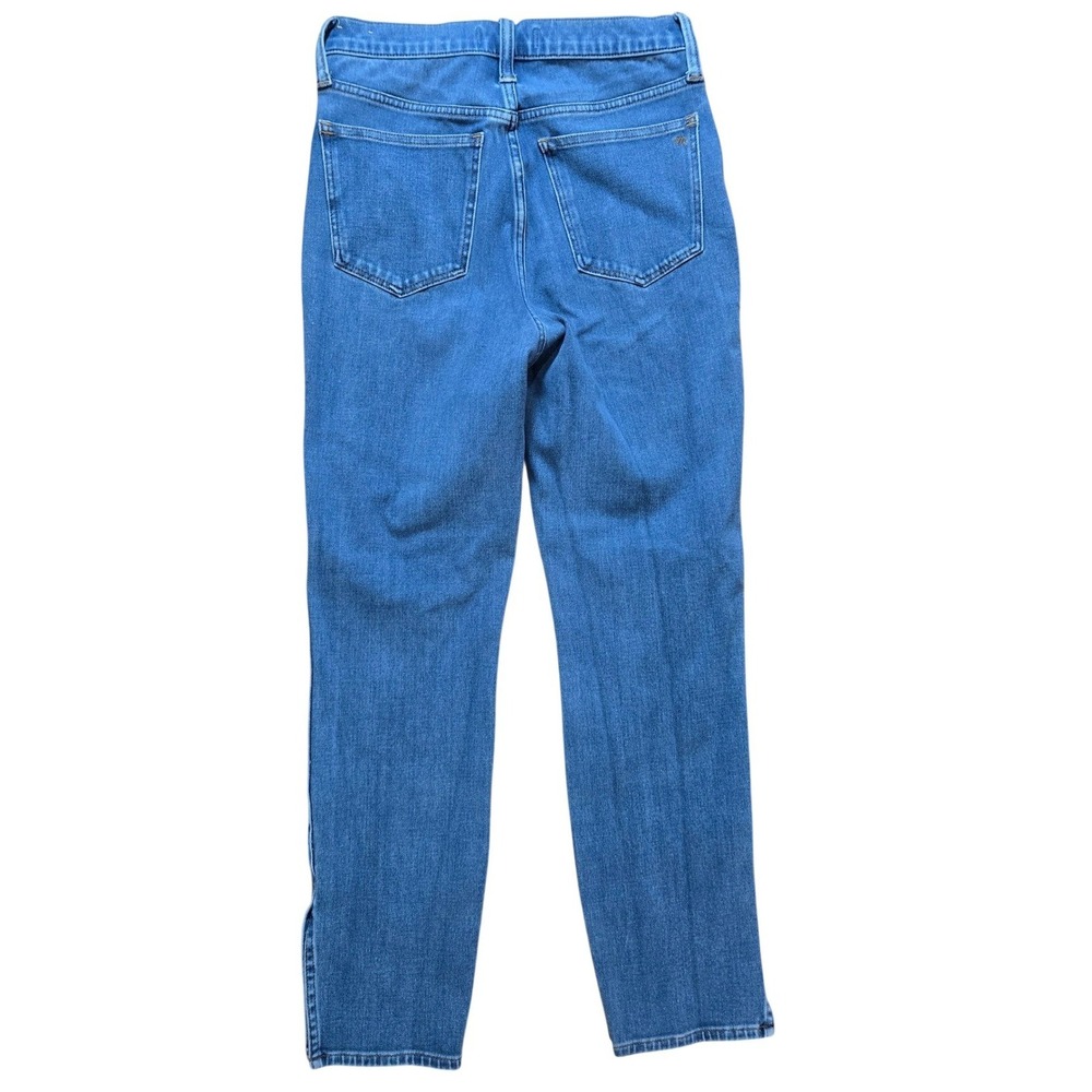 Madewell Roadtripper Jeans Women's Size 27 High Rise Straight Leg Stretch Blue - Picture 6 of 6